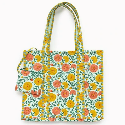 Quilt Tote- Multi