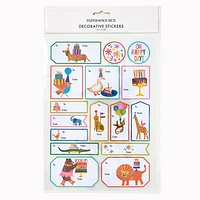Takes The Cake Animal Gift Labels 48 Pc