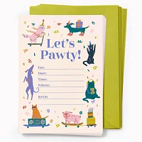 Party Animals Invitations 10ct