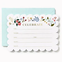 Primrose Party Invitations 10ct