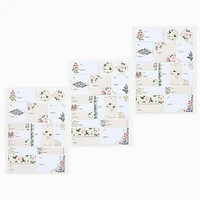 Parisian Floral Gift Labels 48 Pc