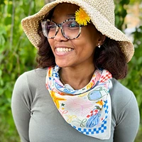 Coastal Satin Scarf