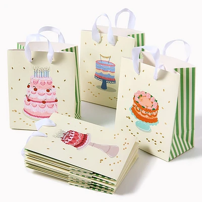 Vintage Cakes Treat Bags S/8