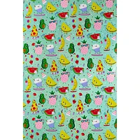 Birthday Jumble Prismatic Continuous Roll Wrap 8'