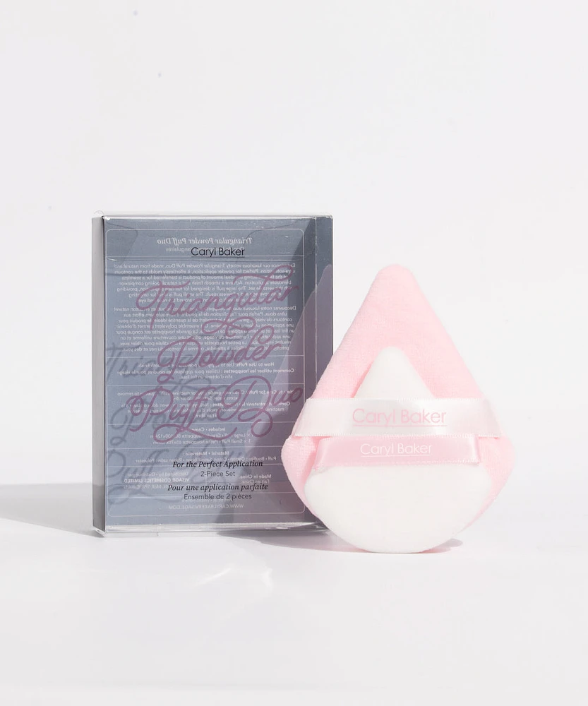 Triangular Powder Puff Duo