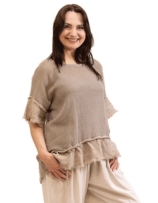 Arietta Mesh Top