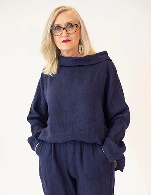 Brie Linen Top