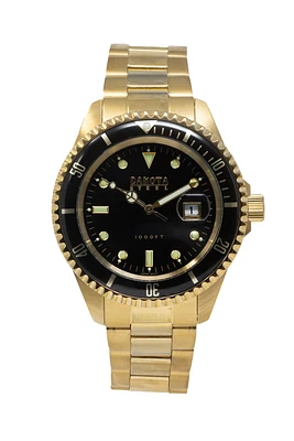 Steel 1000ft - 42mm - Gold Case - Black Dial