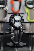 Digi Cage Clip / Black Case - Orange Accents