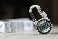 Digi Cage Clip / Silver Case - Black Accents