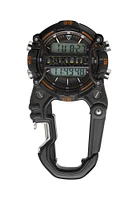 Digi Cage Clip / Black Case - Orange Accents