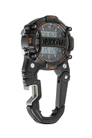 Digi Cage Clip / Black Case - Orange Accents