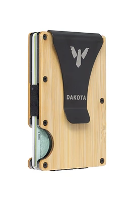 Card Holder Money Clip - Bamboo