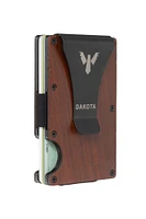 Card Holder Money Clip - Rosewood