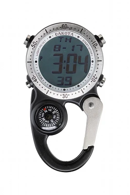 Digiclip - Black Case Silver Bezel LCD
