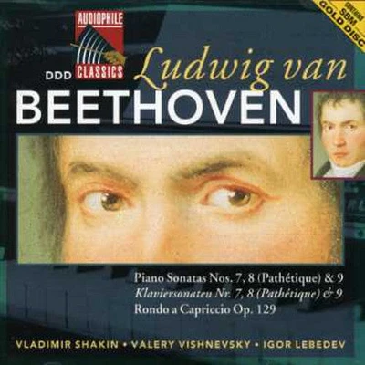 Beethoven/ Vladimir Shakin / Valery Vishnevsky - Beethoven: Pno Sonatas Nos 7 - 9