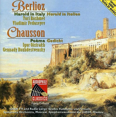 Berlioz/ Baschmet/ Ussr Rtv Sym Orch/ Fedoseyev - Berlioz: Harold in Italy