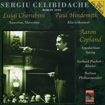 Hindemith/ Celibidache/ Berlin Phil Orch - Hindemith: Pno Cto / Copland: Appalachian Spring