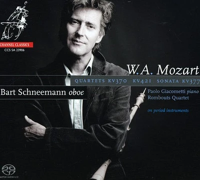 Mozart/ Schneemann/ Rombouts Quartet/ Giacomett - Oboe Quartets