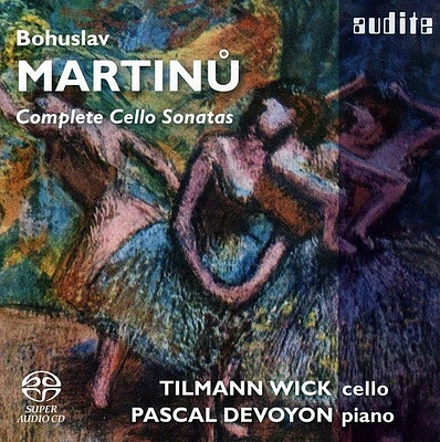 Martinu/ Wick/ Devoyon - Sonatas for Cello & Piano