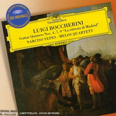 Boccherini/ Yepes/ Melos Quartett - Guitar Quintets Nos. 4 7 & 9