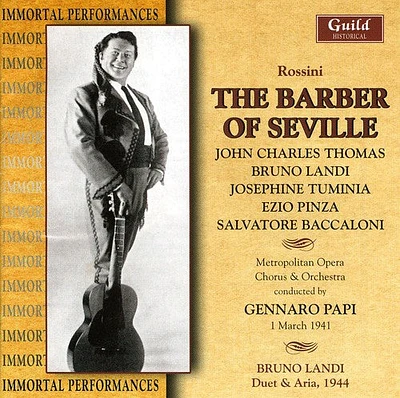 Vinay/ Quartararo/ Warren/ Papi - Rossini: Barber of Seville