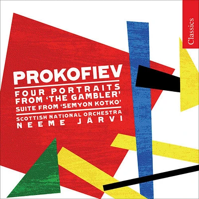 Prokofiev/ Rsno/ Jarvi - Four Portraits from the Gambler