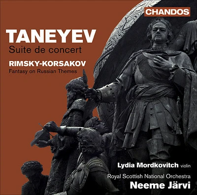 Taneyev/ Mordkovitch/ Rsno/ Jarvi - Suite de Concert / Fantasy on Russian Themes