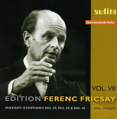 Mozart/ Rias Symphony Orchestra/ Fricsay - Edition Ferenc Fricsay 7: Sym No. 29 39 & 40