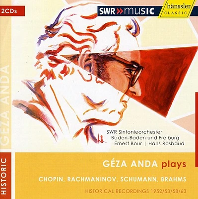 Gaza Anda / Swr Sym Orch Baden-Baden/ Rosbaud - Plays Chopin Rachmaninoff Schumann Brahms