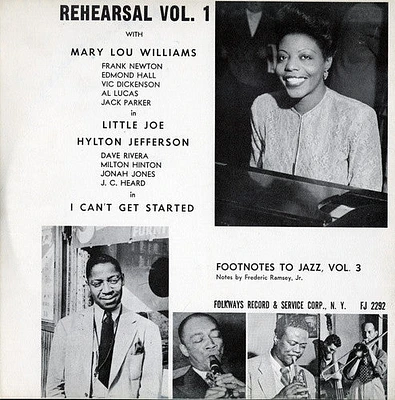 Mary Williams Lou - Footnotes to Jazz, Vol. 3: Jazz Rehearsal, I