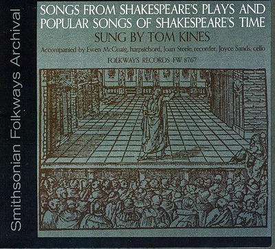 Tom Kines - Songs from Shakespeare's Plays and Songs