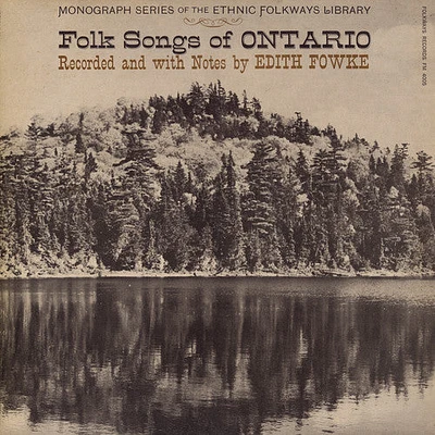 Folk Songs of Ontario/ Var - Folk Songs of Ontario / Various