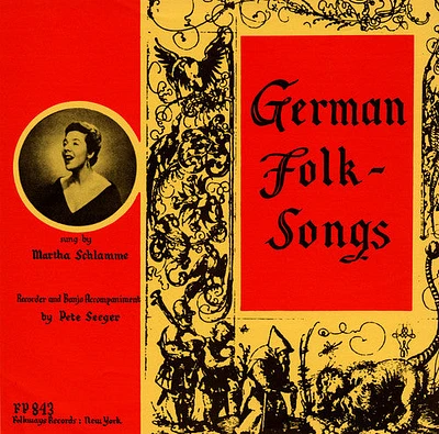 Martha Schlamme - German Folk Songs