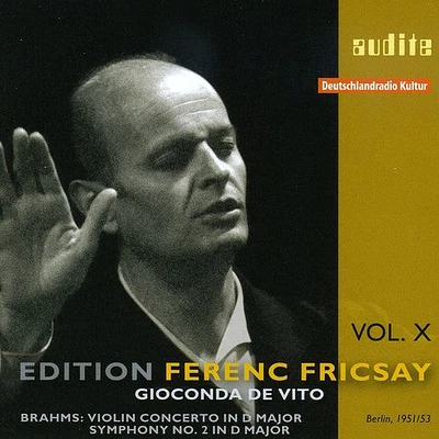 Brahms/ De Vito/ Rias So/ Fricsay - Edition Ferenc Fricsay 10