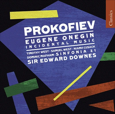 Prokofiev/ Timothy West / Samuel West / Cusack - Eugene Onegin Op 71