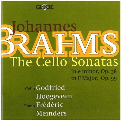 Brahms/ Hoogeveen/ Meinders - Sonatas for Violoncello & Piano