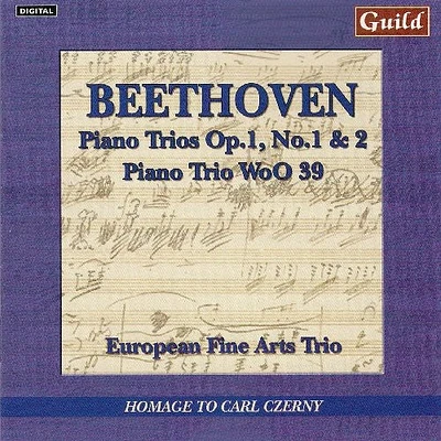 Beethoven/ European Fine Arts Trio - Beethoven: Piano Trios