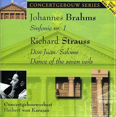 Brahms/ Karajan/ Concertgebouw Orch - Brahms: Sym No 1 / Strauss: Don Juan