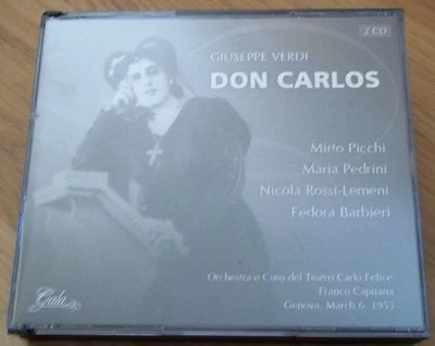 Verdi/ Picchi/ Carlo Felice Theatre/ Capuana - Verdi: Don Carlos