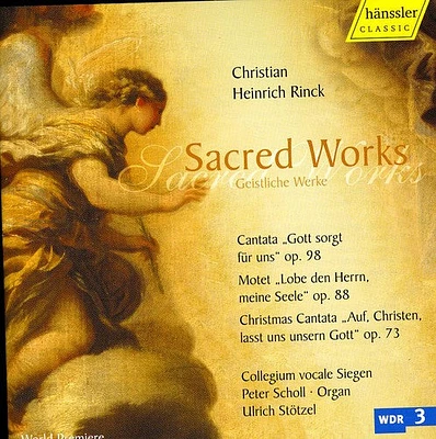 Rinck/ Bach Collegium/ Stoetzel - Sacred Works