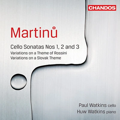 Martinu/ Watkins/ Watkins - Cello Sonatas 1 2 & 3