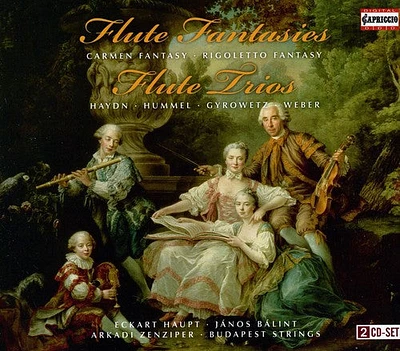 Haydn/ Haupt/ Teutsch/ Budapest Strings - Flute Fantasies / Flute Trios