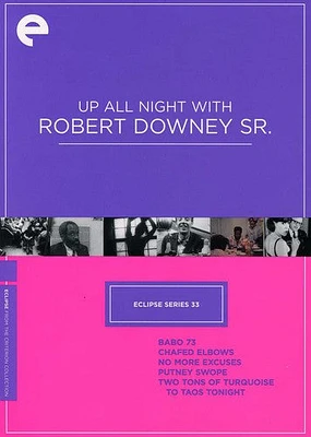 Up All Night With Robert Downey, Sr. (Criterion Collection - Eclipse Series 33)