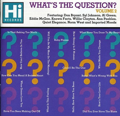 What's the Question 2/ Various - Vol. 2-What's the Question