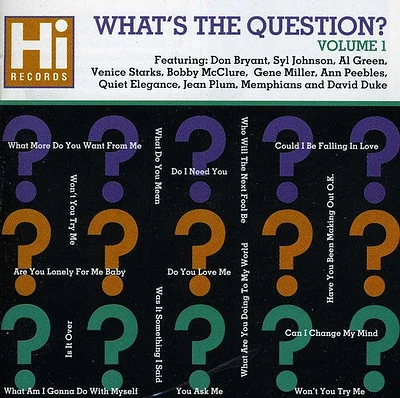 What's the Question 1/ Various - Vol. 1-What's the Question?