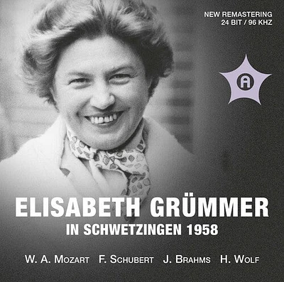 Mozart/ Schubert/ Brahms - Elisabeth Grummer in Schwetzin