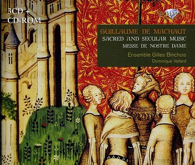 De Machaut/ Vellard/ Ensemble Gilles Binchois - Sacred & Secular Music