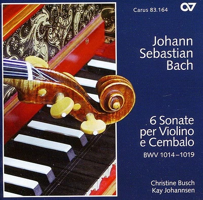 Bach Busch/ Johannsen - 6 Sonate Per Violino E Cembalo