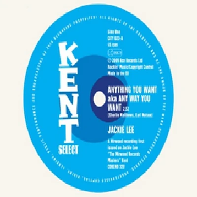 Jackie Lee - Anything You Want / Trust Me